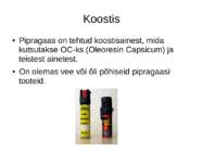 Pipragaas relvaettekanne #2