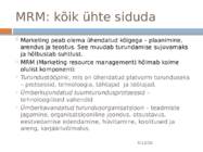 CRM - turundus #5