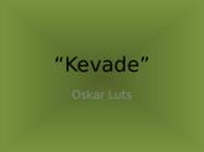 Kevade-Oskar Luts