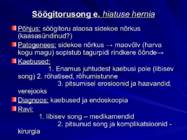 Gastroenteroloogia e-seedeelundite haigused #36