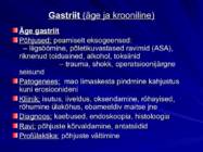 Gastroenteroloogia e-seedeelundite haigused #40