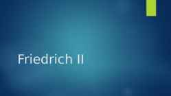Friedrich II