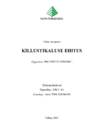 KILLUSTIKALUSE EHITUS