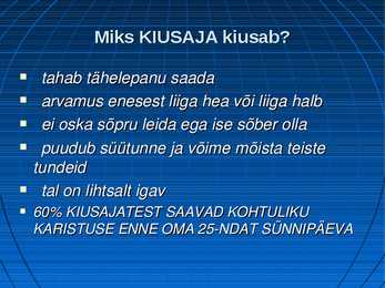 Koolikiusamine #7