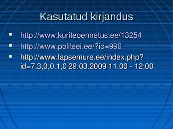 Koolikiusamine #10