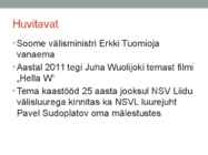 Hella Wuolijoki esitlus #6