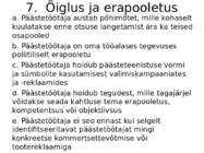 KUTSE-EETIKA #33