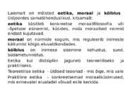 KUTSE-EETIKA #5