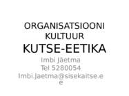 KUTSE-EETIKA