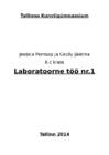 Laboratoorne töö nr 1 Keemias