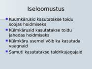 Rootsi lauas kasutatavad seadmed #2