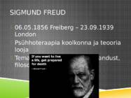 PSÜHHOANALÜÜS-Freud-Jung #3