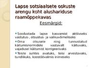 Sotsiaalsete oskuste areng #2