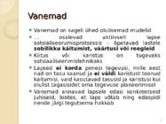 Sotsiaalsete oskuste areng #4