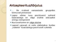 Sotsiaalsete oskuste areng #10