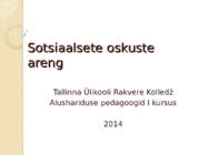Sotsiaalsete oskuste areng