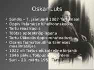 Kevade-Oskar Luts #3