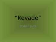 Kevade-Oskar Luts