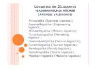Baaslogistika #2