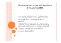 Baaslogistika #12