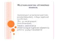 Baaslogistika #13