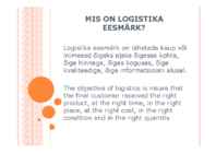 Baaslogistika #3