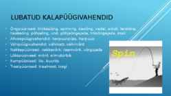 Kalapüügieeskirjad Eestis #3