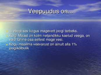 Veepuudus #2