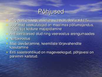 Veepuudus #5