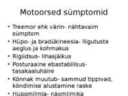 Parkinsoni tõbi esitlus bioloogias #7