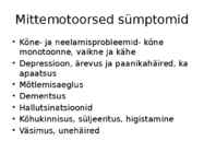 Parkinsoni tõbi esitlus bioloogias #8
