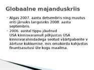 Maailmamajandus 21-sajandil-Globaliseerumine #9