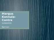 Margus Konnula- Contra