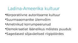 Ladina-Ameerika #3