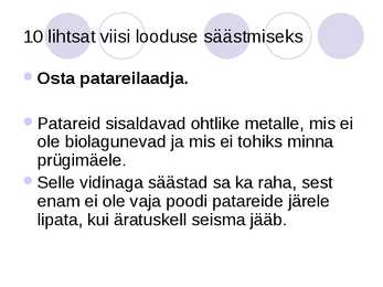 10 lihtsat nippi looduse säästmiseks #4