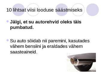 10 lihtsat nippi looduse säästmiseks #6