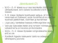 Koolikoti raskusest ja selle võimalikust mõjust kasvava organsmi lülisambale #20