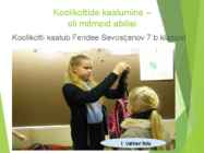 Koolikoti raskusest ja selle võimalikust mõjust kasvava organsmi lülisambale #9