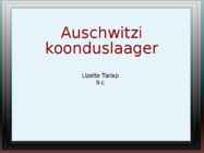 Auschwitzi koonduslaager