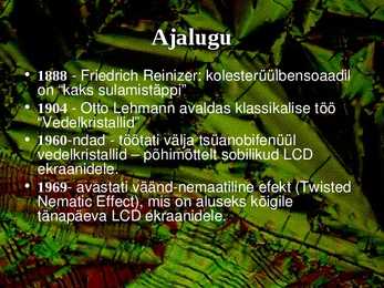 Vedelkristallid #2