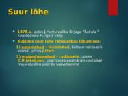 Rahvuslik liikumine Eestis #10
