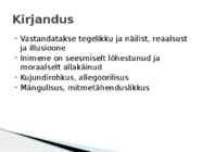Barokk kirjanduses #11