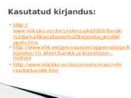 Barokk kirjanduses #17