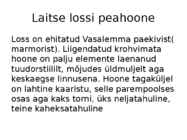 Laitse loss #15