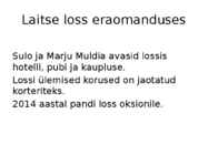 Laitse loss #22