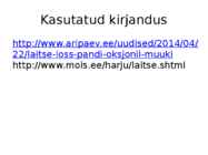 Laitse loss #30