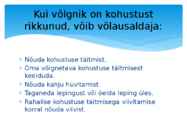 Võlaõigus-üldosa #9