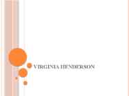 Virginia Henderson