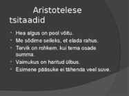 Aristoteles #8