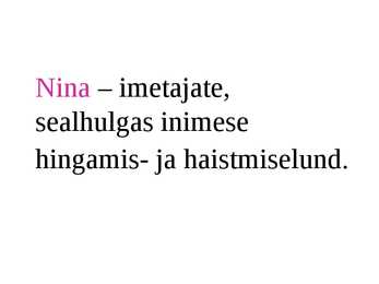 Nina #2